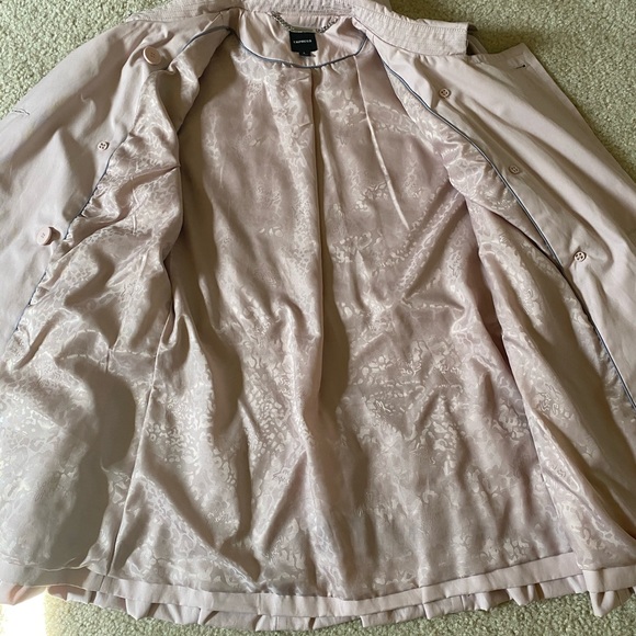 Express Ruffle peplum coat - Picture 3 of 6